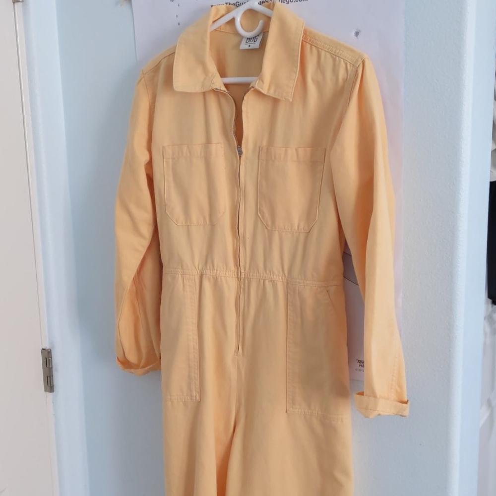 Women's Yellow Jumpsuit Urban Outfitters